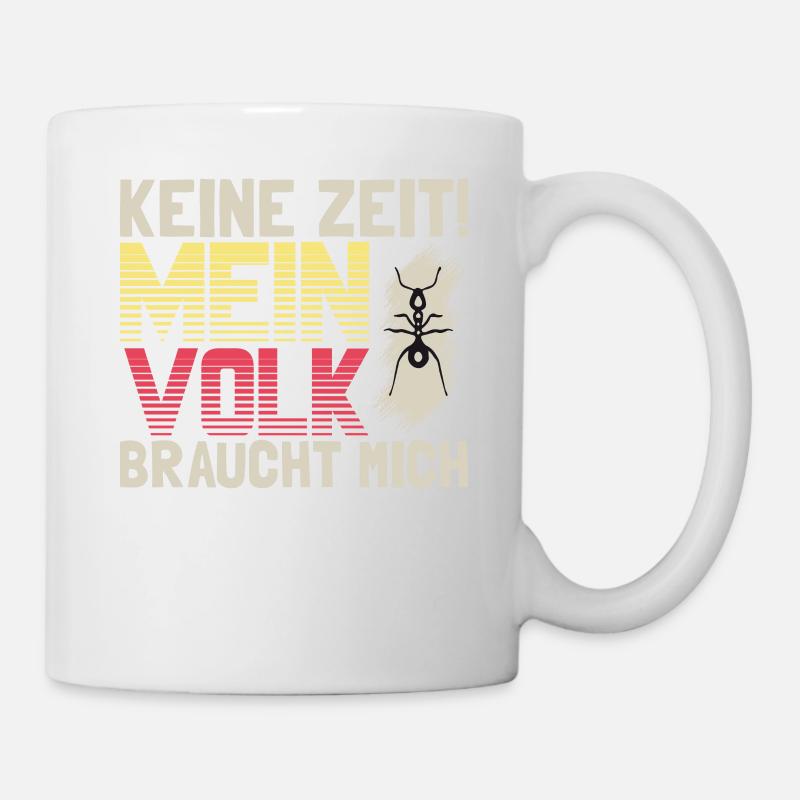 Ameise Ameinsenvolk - Tasse - Weiß