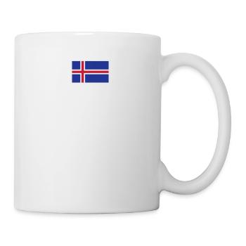 Island Beuveux maillot de football beuverie T-shirt - Mug blanc - blanc - Droite