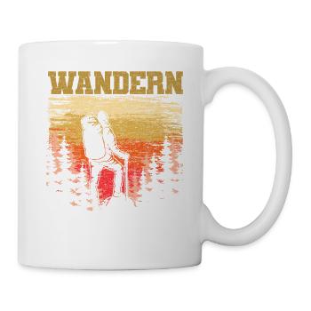 Ich brauche keine Therapie - Wandern - Tasse - Weiß - Rechts
