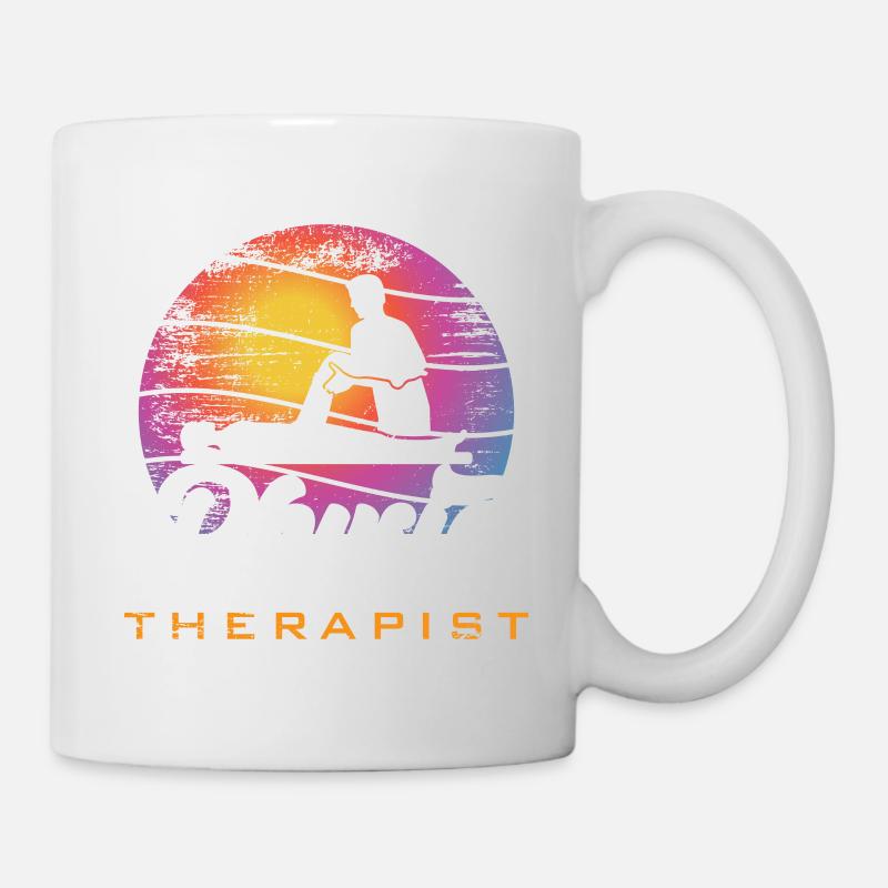 Physio Theraphist / Theraphist Gifts - Mug blanc - blanc