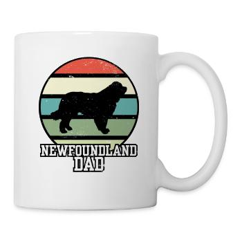 Newfoundland Dad I Retro Newfoundland Dad - Mug - white - Right