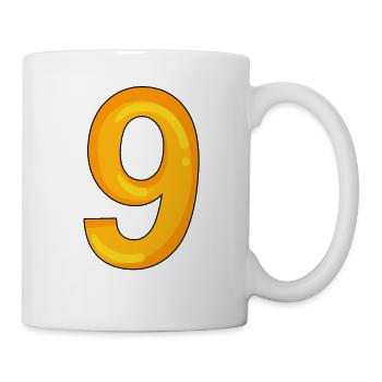 9 - Tasse - Weiß - Rechts