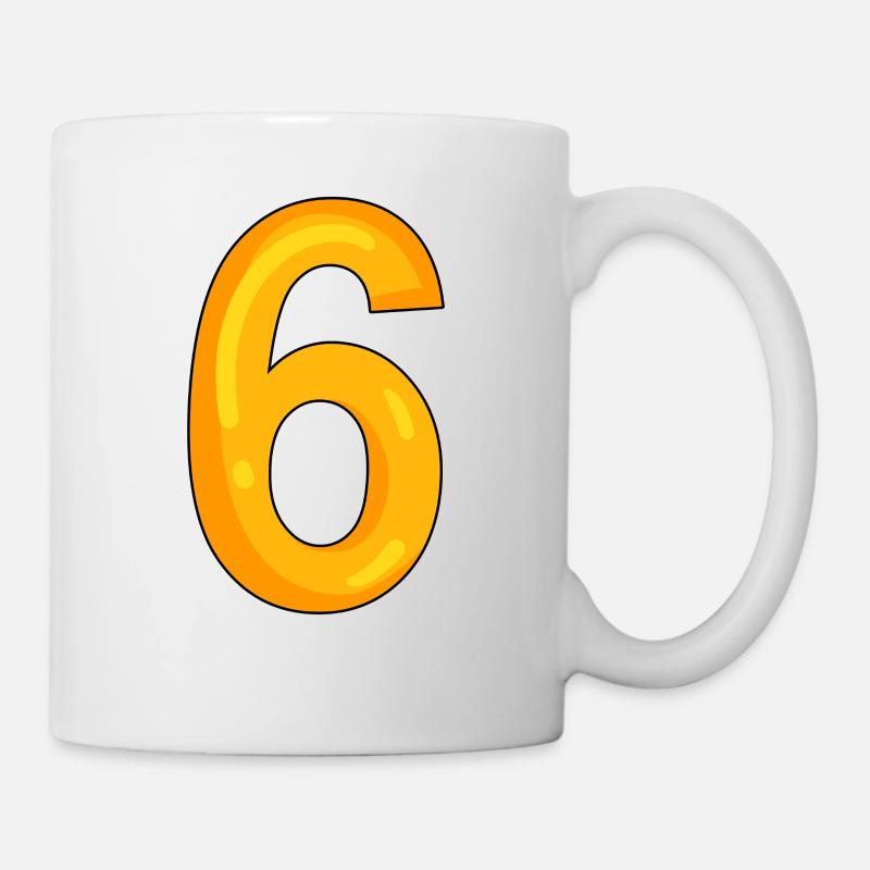 6 - Mug blanc - blanc