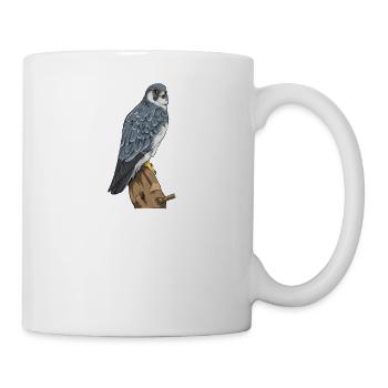 Peregrine Falcon I Bird of Prey Falcon Pickling Motif for - Mug - white - Right