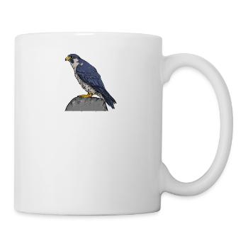 Peregrine Falcon I Bird of Prey Falcon Pickling Motif for - Mug - white - Right