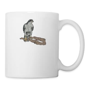 Faucon I chasseur chasseur de chasse de beirsion motif pour - Mug blanc - blanc - Droite