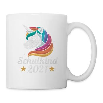 Kindergarten ist vorbei, Tschüss! Grundschule - Tasse - Weiß - Rechts