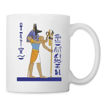 Anubis - Tasse - Weiß - Rechts