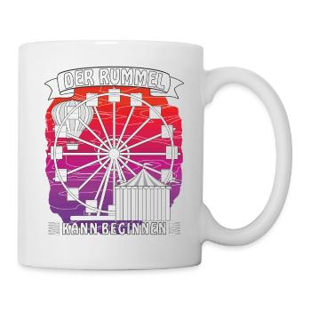 Schausteller Kirmes Riesenrad - Tasse - Weiß - Rechts