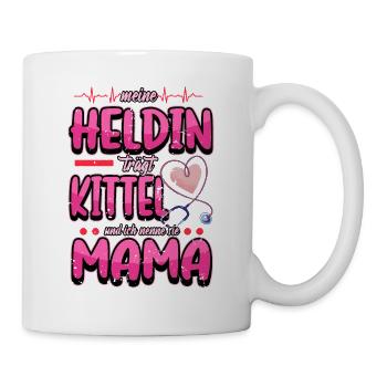 Ärztin Allgemeinmedizinerin Mom Smock - Tasse - Weiß - Rechts