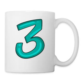 3 - Tasse - Weiß - Rechts