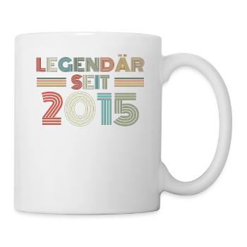 Legendär Seit 2015 6. Geburtstag Kindergeburtstag - Tasse - Weiß - Rechts