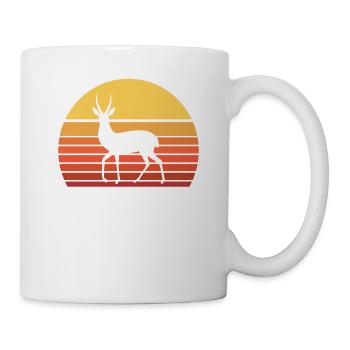 Antilope Afrique Nature Gazelle - Mug blanc - blanc - Droite