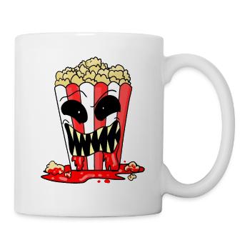 Film d’horreur Film Popcorn Cadeau - Mug blanc - blanc - Droite