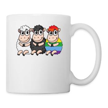 Black Sheep - Rainbow Sheep - Mug - white - Right
