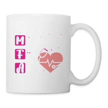 Ausbildung Medizinische Fachangestellte MFA - Tasse - Weiß - Rechts