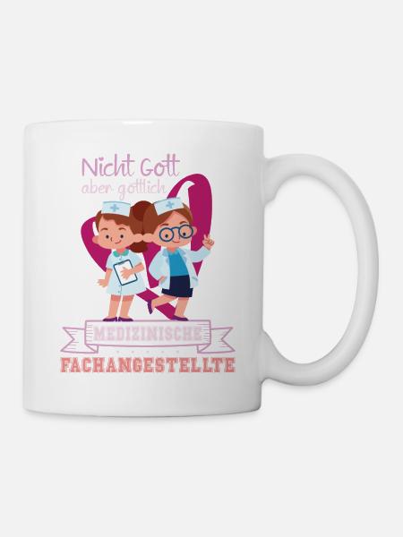 Ausbildung Medizinische Fachangestellte MFA - Tasse - Weiß
