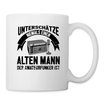 Amateurfunk Funk CD Ham Radio Operator CB Funker - Tasse - Weiß - Rechts