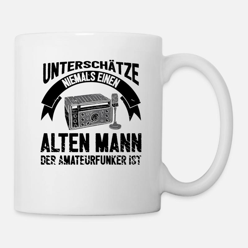 Amateurfunk Funk CD Ham Radio Operator CB Funker - Tasse - Weiß