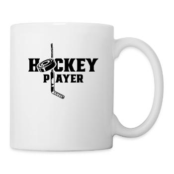 Hockeyspieler Hockeyschläger Team Hockey - Tasse - Weiß - Rechts