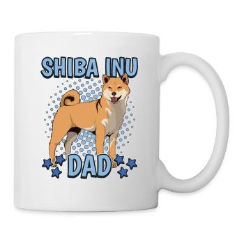 Shiba Inu Dad - Tasse - Weiß - Rechts