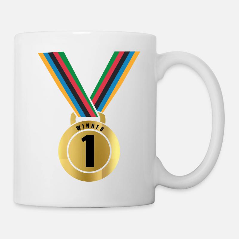 Winner - Tasse - Weiß