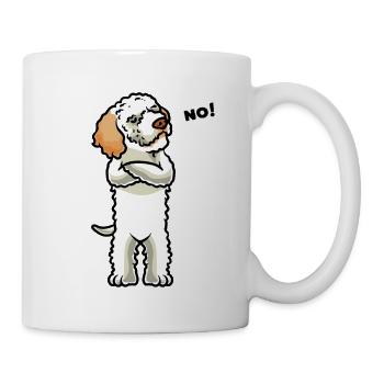 Sturer Lagotto Romagnolo - Tasse - Weiß - Rechts