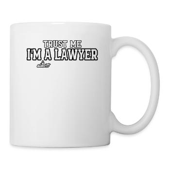 Lawyer Jura Lustig Lawyer Richter Gift - Mug - white - Right