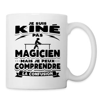Kinésithérapeute Humour Kinésithérapie Kiné - Mug blanc - blanc - Droite