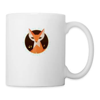 A fox must do, foxes, beginners - Mug - white - Right