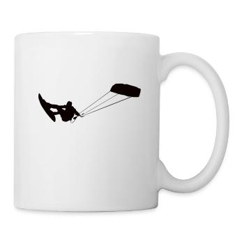 Kitesurf Kitesurf Kiten - Mug blanc - blanc - Droite