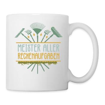 Gärtner Hobbygärtner - Meister Aller - Tasse - Weiß - Rechts