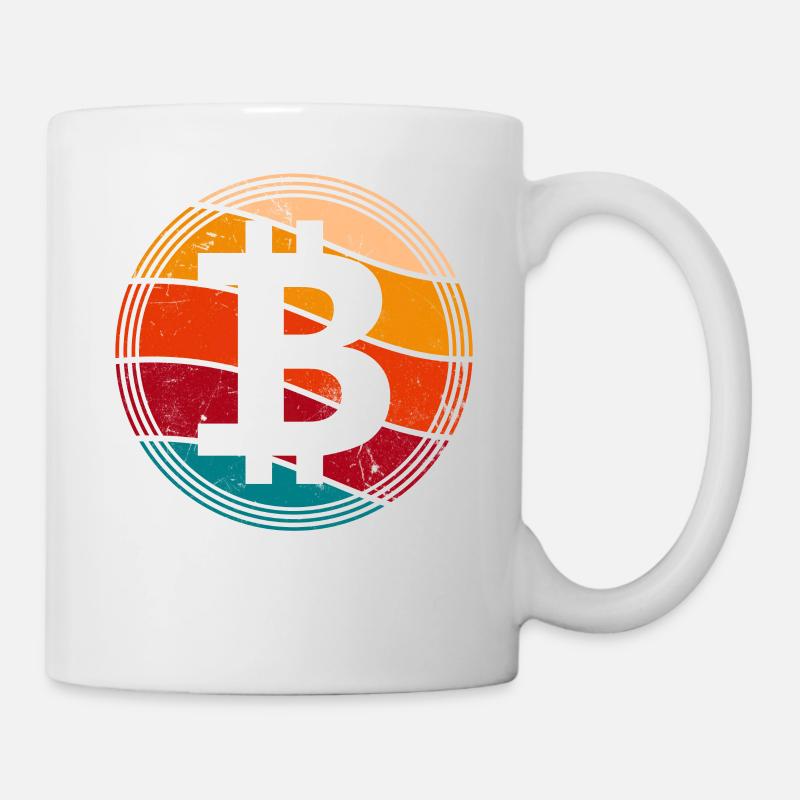Bitcoin - Mug blanc - blanc