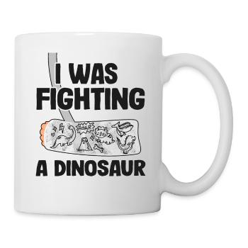 Gebrochener Arm Gute Besserung Geschenk Genesung - Tasse - Weiß - Rechts