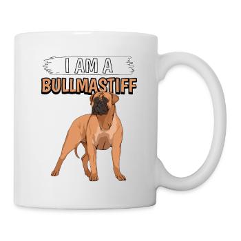 Bullmastiff I Am A Bullmastiff - Mug - white - Right
