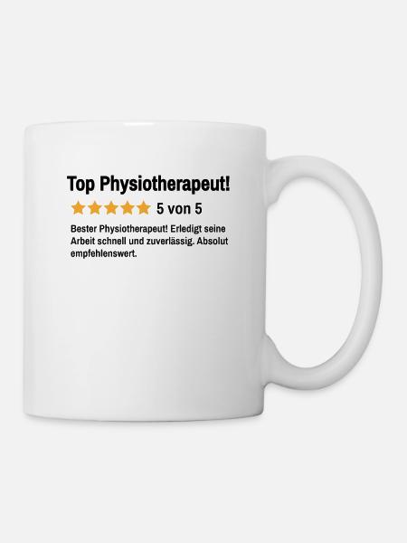 Physiotherapeut Physio Masseur Physiotherapie - Tasse - Weiß