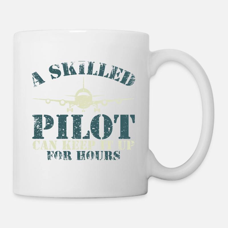 Le pilote - Mug blanc - blanc
