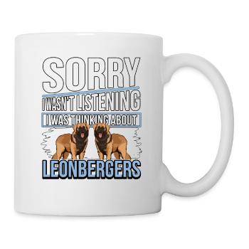 Leonberger Sorry I Was Thinking About Leonbergers - Mug - white - Right