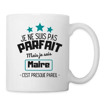 Les meilleurs deviennent maires - Mug blanc - blanc - Droite