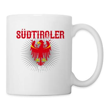 GOTT SCHUF DIE SÜDTIROLER - Tasse - Weiß - Rechts