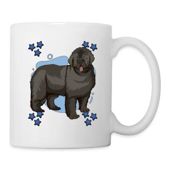 Neufundländer Newfoundland Blue Design - Mug - white - Right
