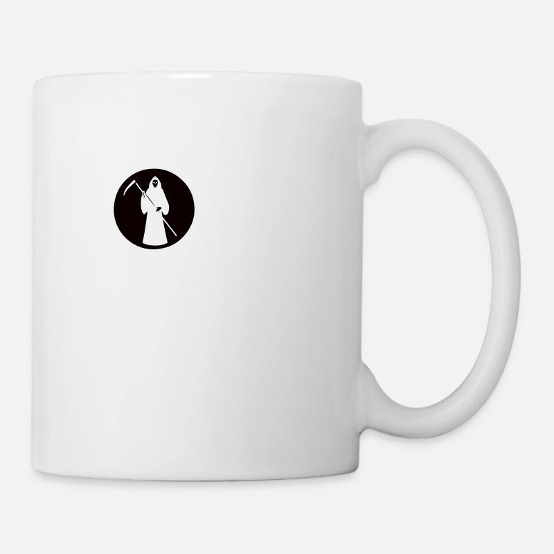 Skull Skeleton Horror Dark Horror Skulls - Mug - white