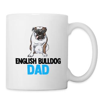 Old English Bulldog Dad - Mug - white - Right