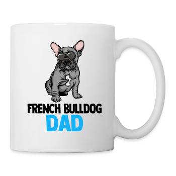 French Bulldog - Tasse - Weiß - Rechts