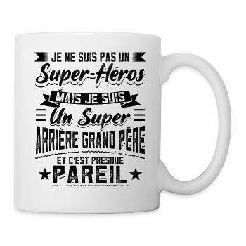 Arrière-grand-père Humour - Mug blanc - blanc - Droite