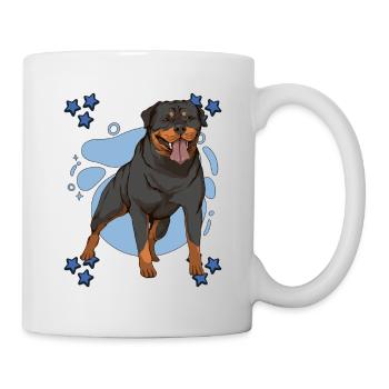 Rottweiler Blue Design - Mug - white - Right