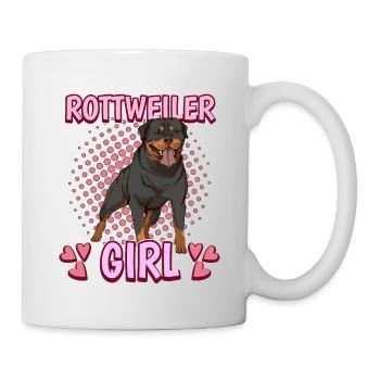 Rottweiler Girl - Mug blanc - blanc - Droite