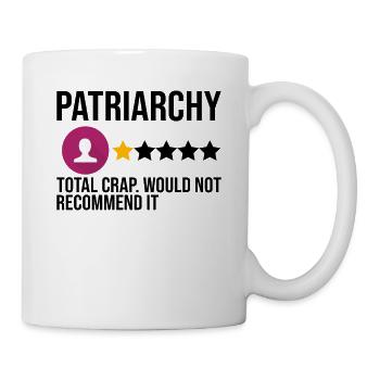 Féministe Féminisme émancipation cadeau - Mug blanc - blanc - Droite