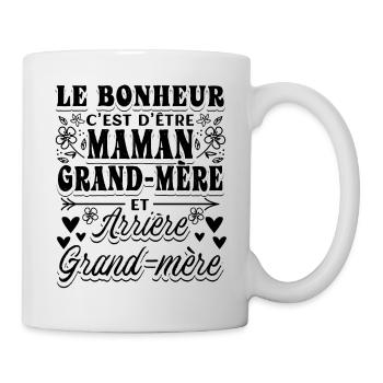 Arrière-Grand-Mère - Mug blanc - blanc - Droite