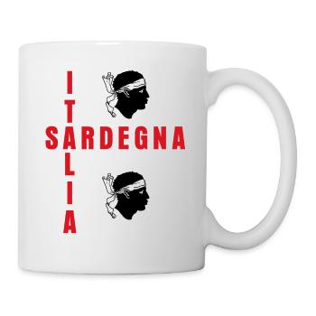 Sardinien Sardegna Flag Sardinia - Mug - white - Right